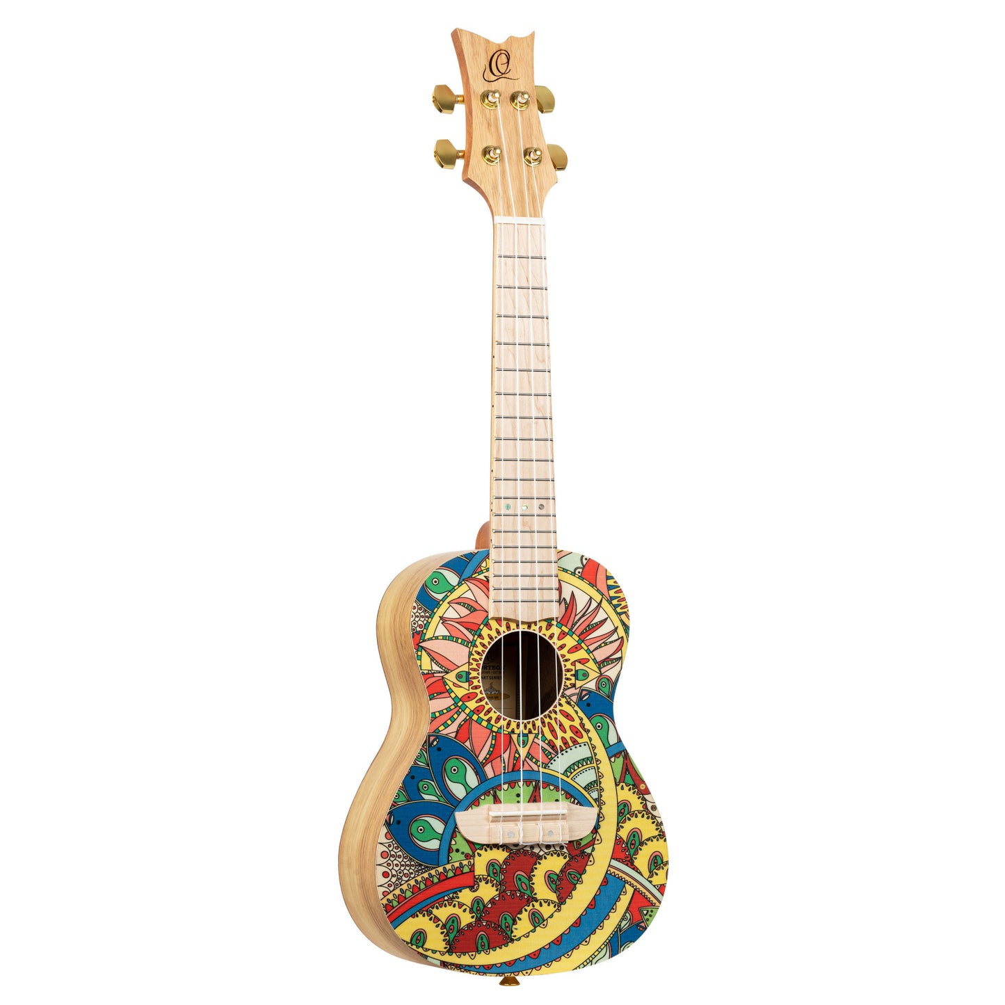 ORTEGA Art Serie Konzert Ukulele 4 String - Spruce / Catalpa Mystic India