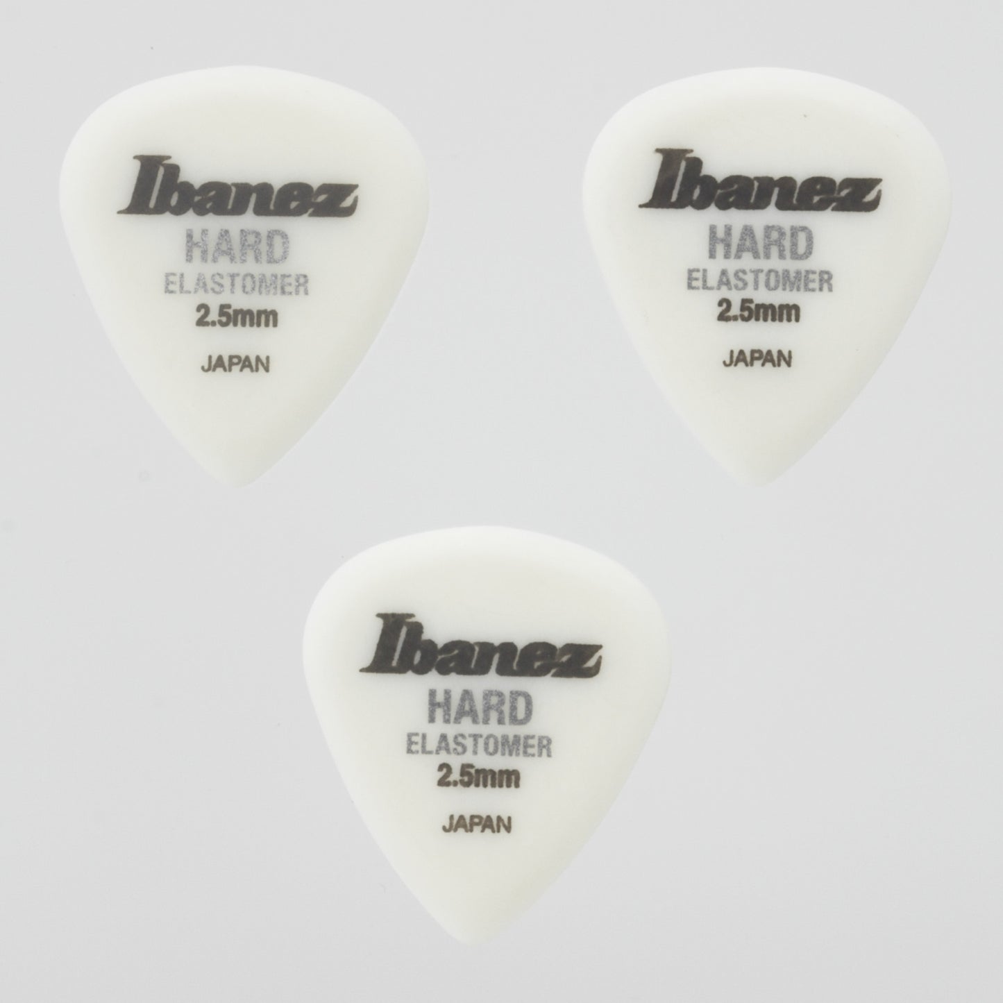 IBANEZ Elastomer Picks - 3er Pack