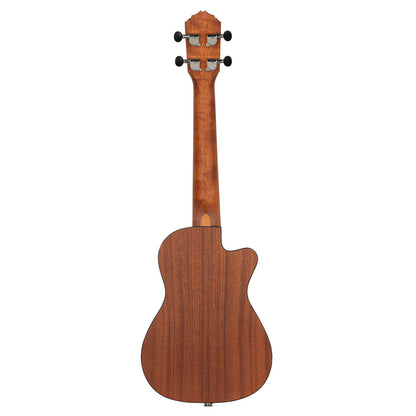 ORTEGA Bonfire Series Preamp Concert Ukulele 4 String Lefty - Spruce/Sapele Natural