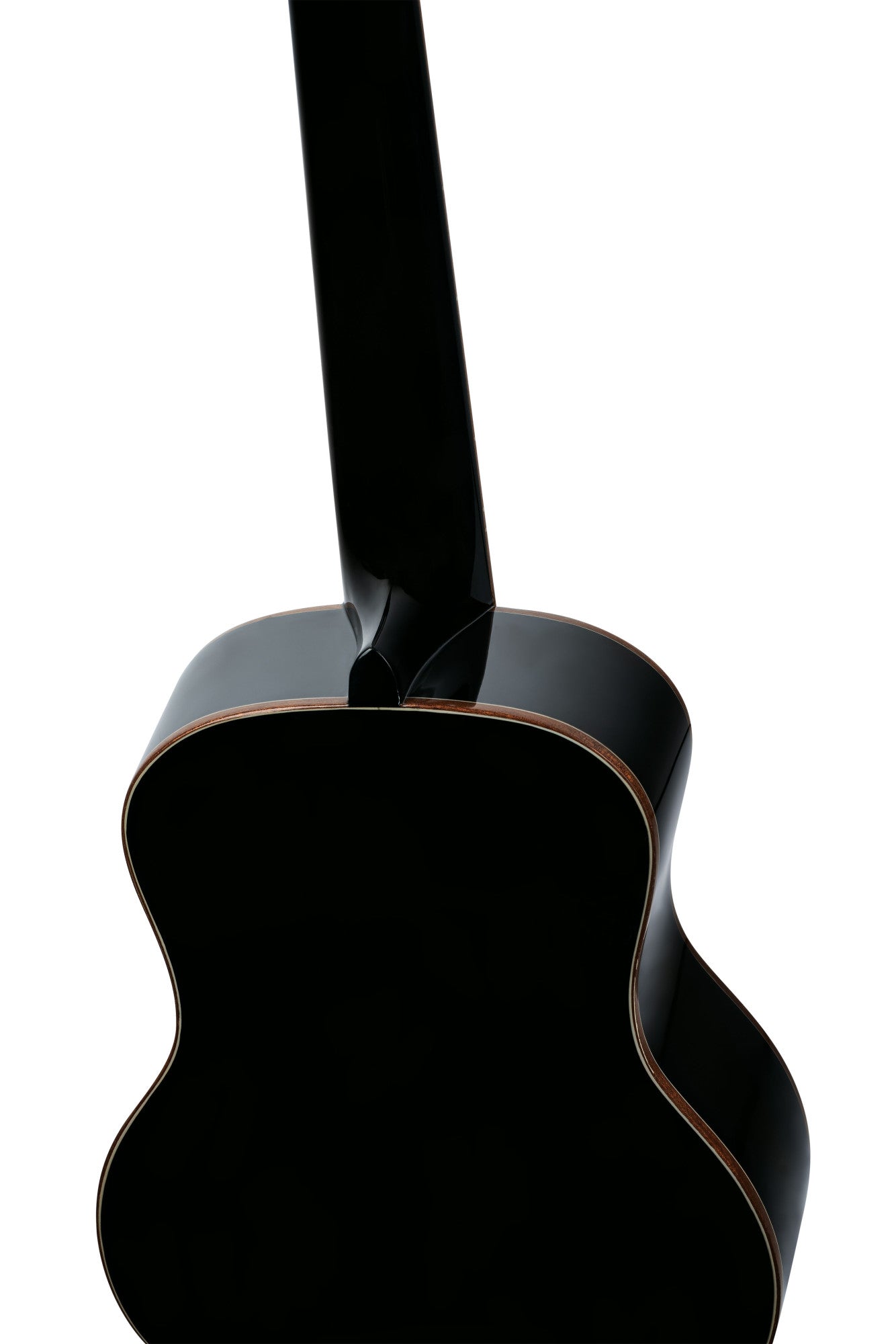 ORTEGA Onyx Serie Tenor Ukulele 4 String - Spruce / Mahogany Black + Bag