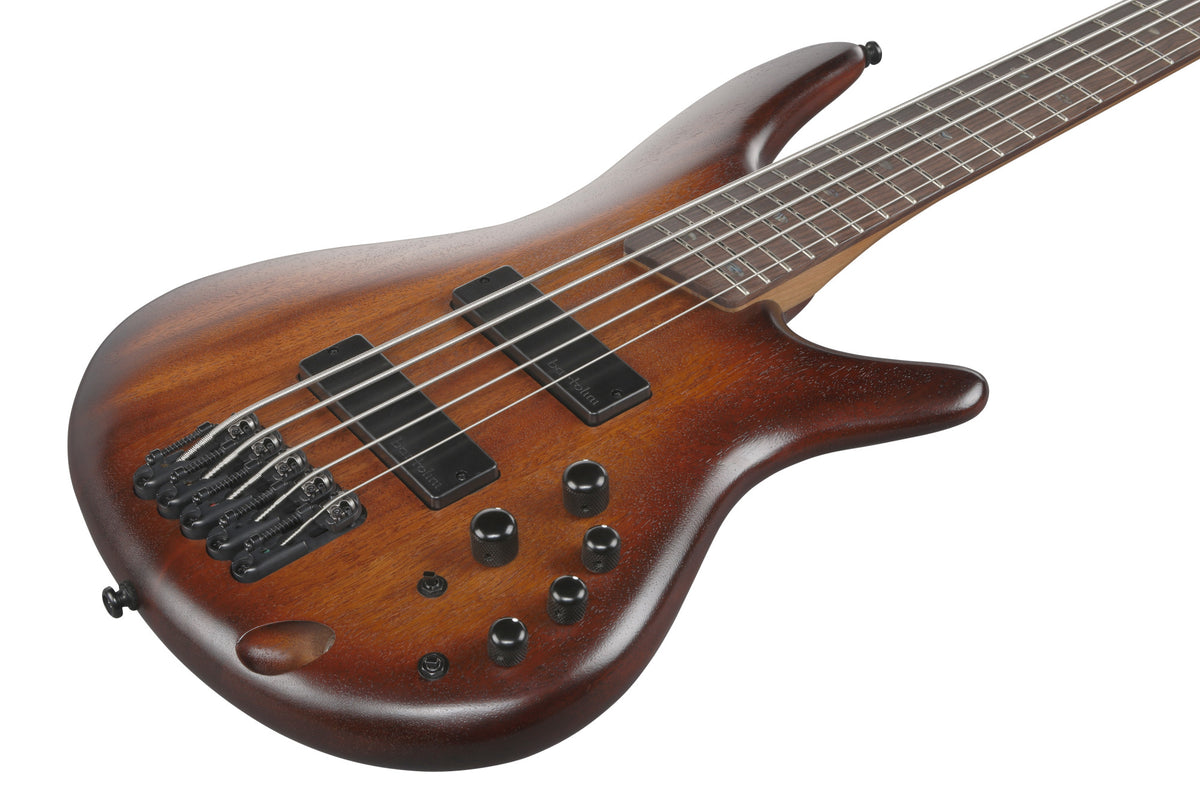 IBANEZ SR E-Bass 5-String - Mahogany Brown Burst Low Gloss