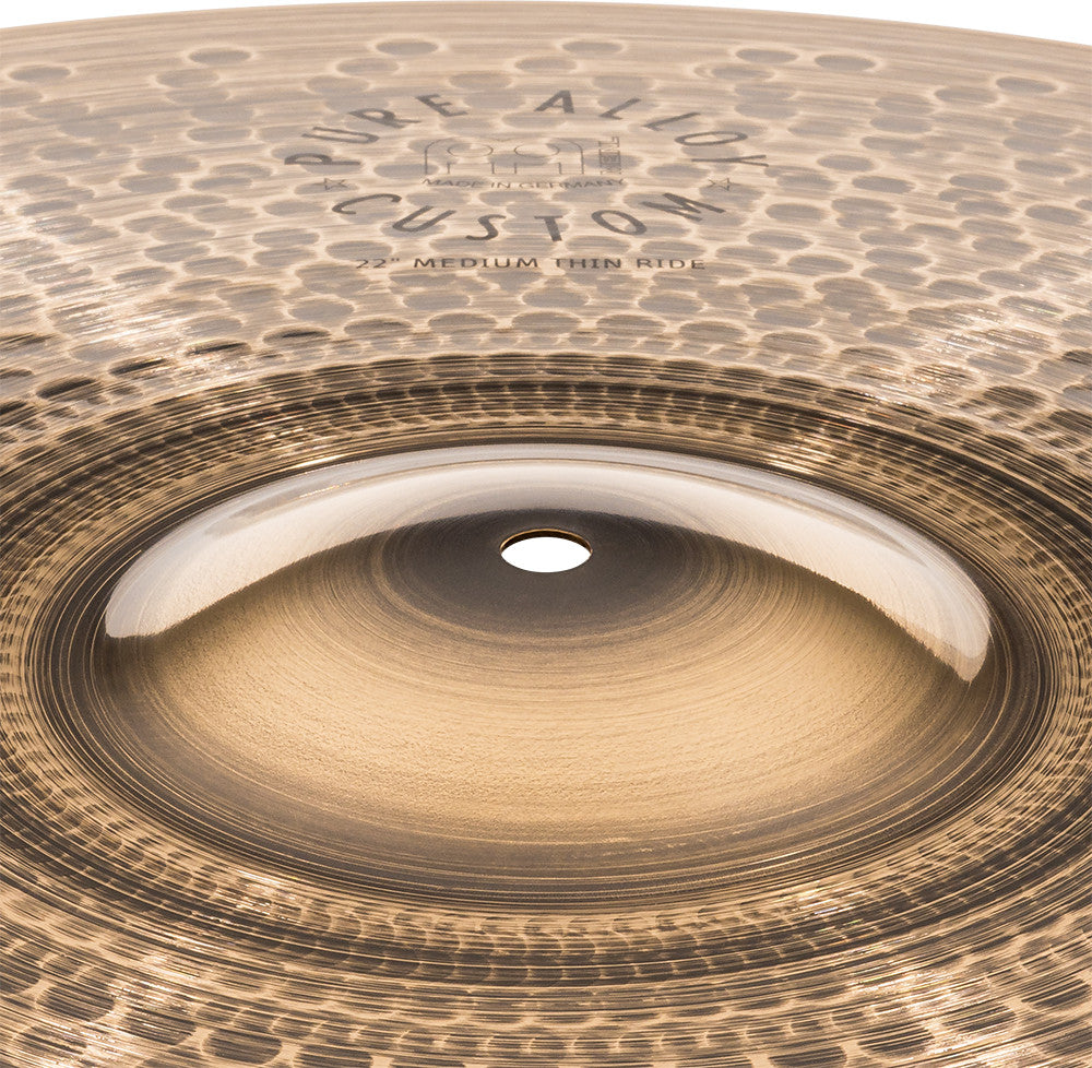 MEINL Cymbals Pure Alloy Custom Medium Thin Ride - 22"