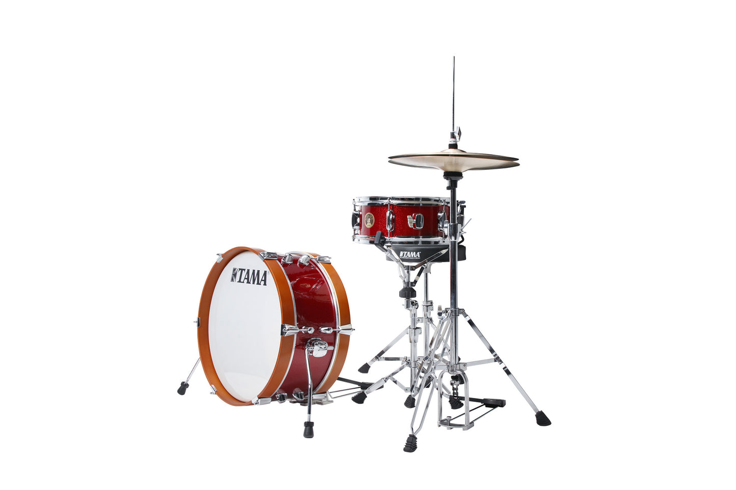 TAMA Club-Jam Mini Shell Kit 2 teilig - Candy Apple Mist/Chrom HW