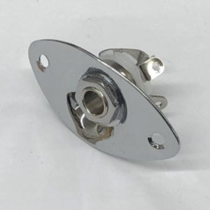 IBANEZ Buchse - Open type jack, chrome jack plate