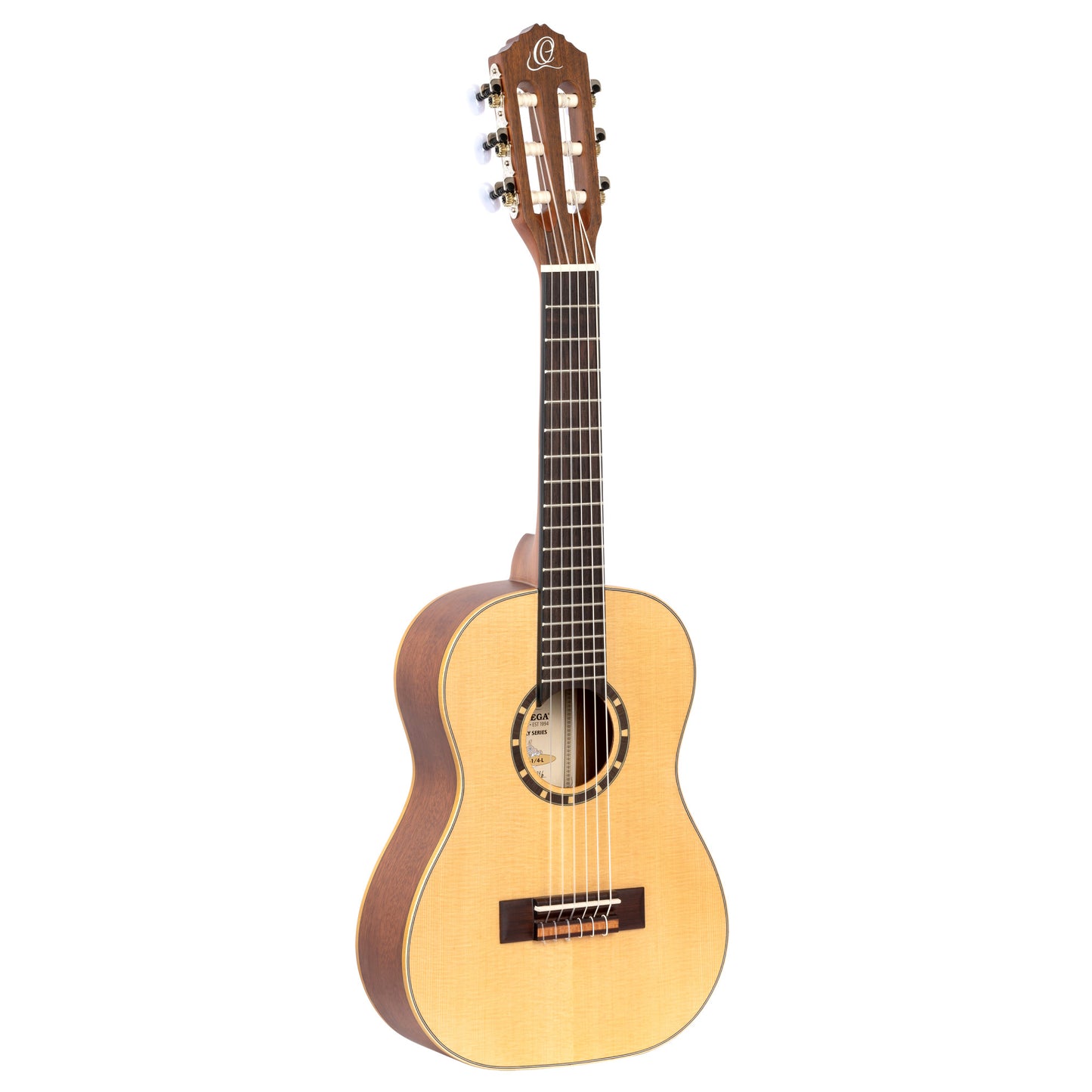 ORTEGA Family Series 1/4 Konzertgitarre 6 String Lefty - Mahagoni Natur + Bag