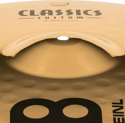 MEINL Cymbals Classics Custom Brilliant Medium Crash - 18"