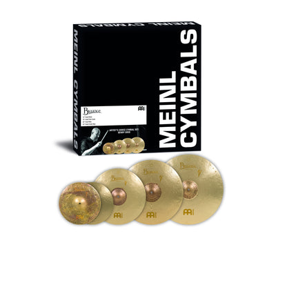 MEINL Cymbals Byzance Artist's Choice Cymbal Set: Benny Greb - 4 pcs