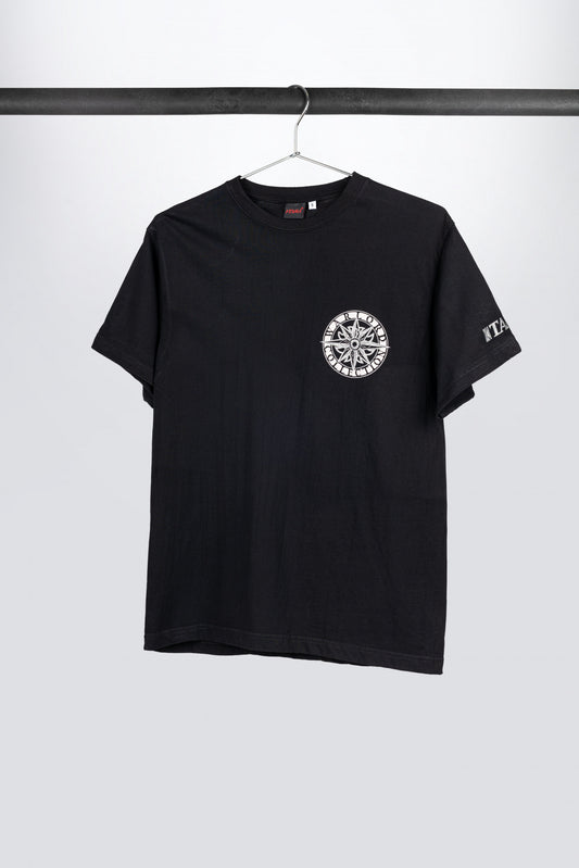Tama t-shirt in black with Warlord logo on chest