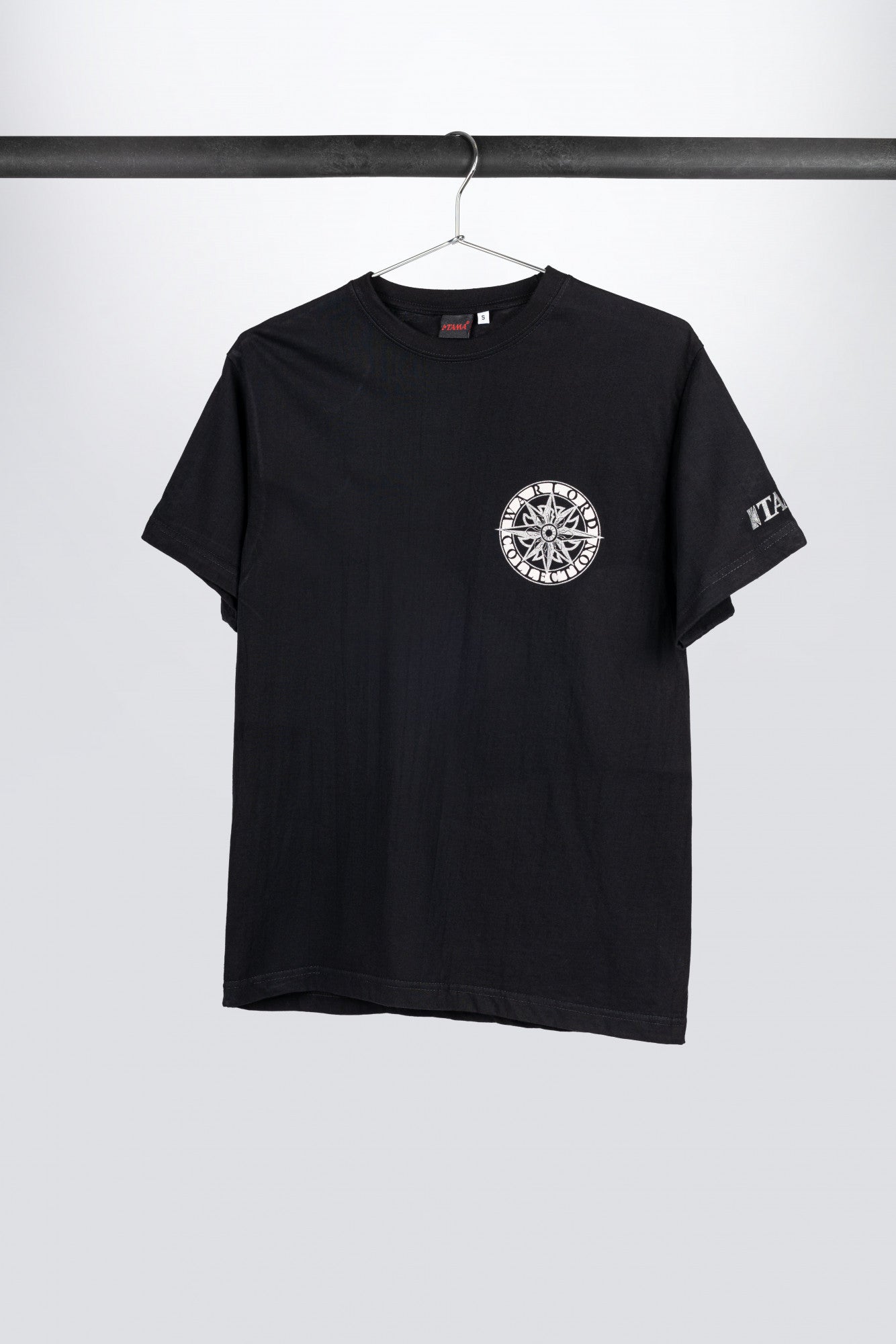 Tama t-shirt in black with Warlord logo on chest