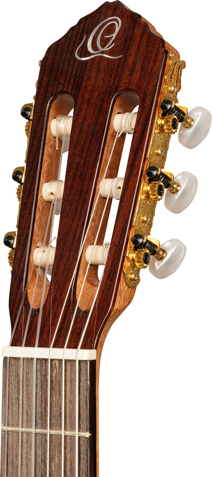 ORTEGA Traditional Series 4/4 Konzertgitarre 6-String, linkshänder + Pro Gigbag