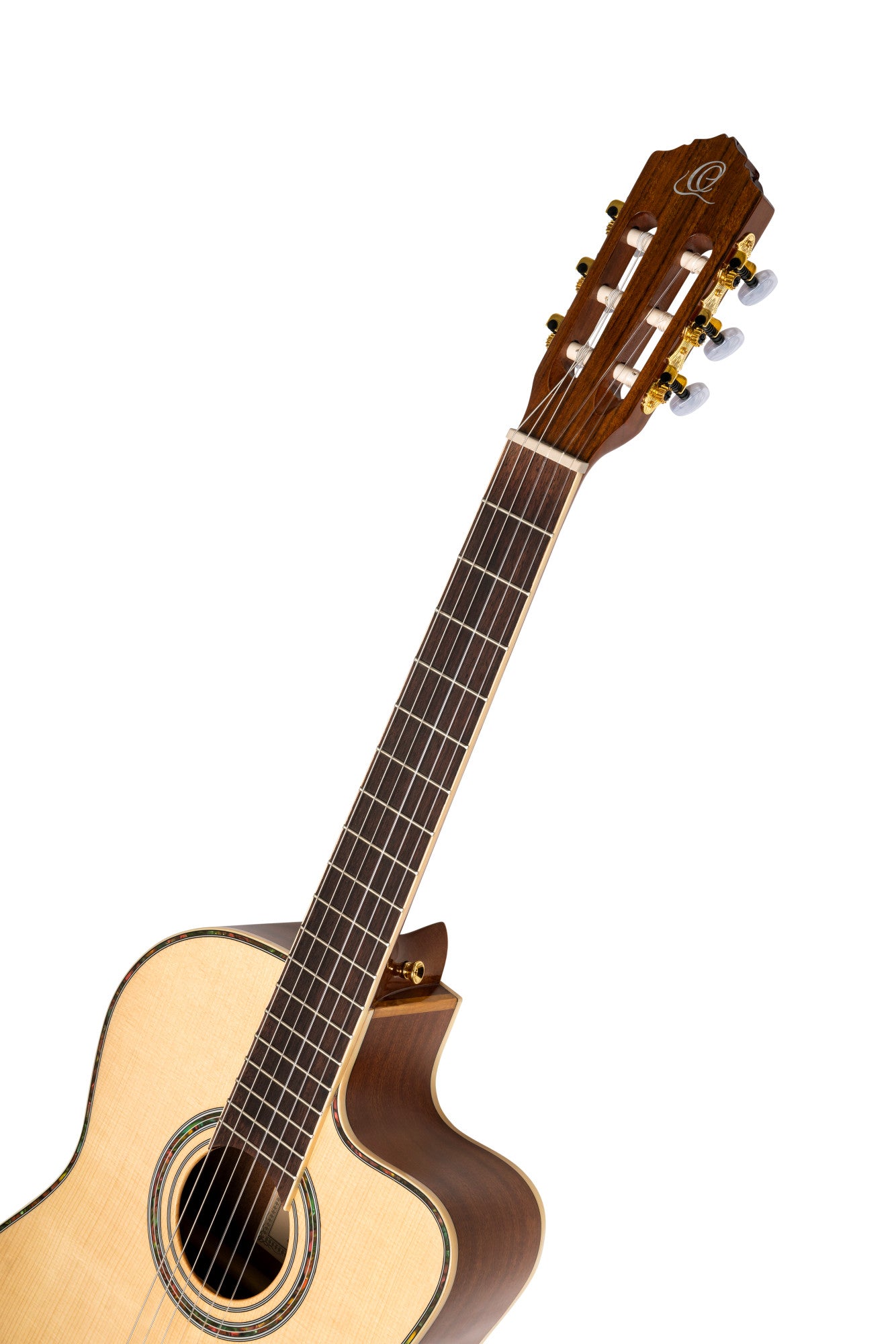 ORTEGA Family Series Pro 4/4 Classical Guitar 6 String - Solid Spruce / Mahogany Natural + Bag