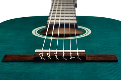 ORTEGA Student Series 4/4 Classic Guitar 6-String - Ocean Blue