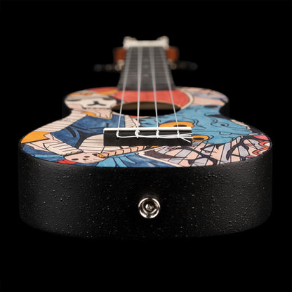 KEIKI K2 Series Soprano Ukulele Set - Agathis / ABS Samurai