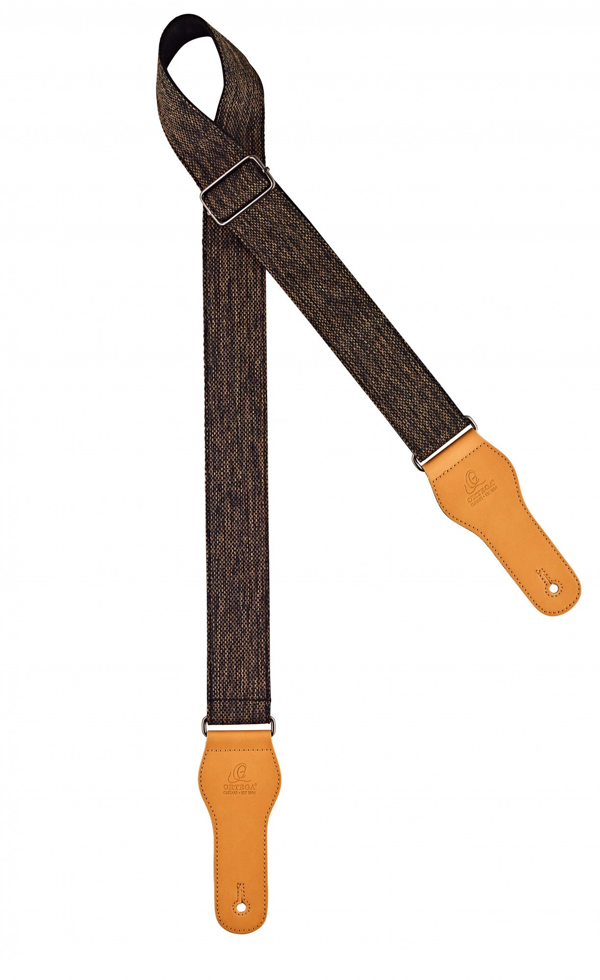 ORTEGA Casual Series Guitar Cotton Strap - Coal