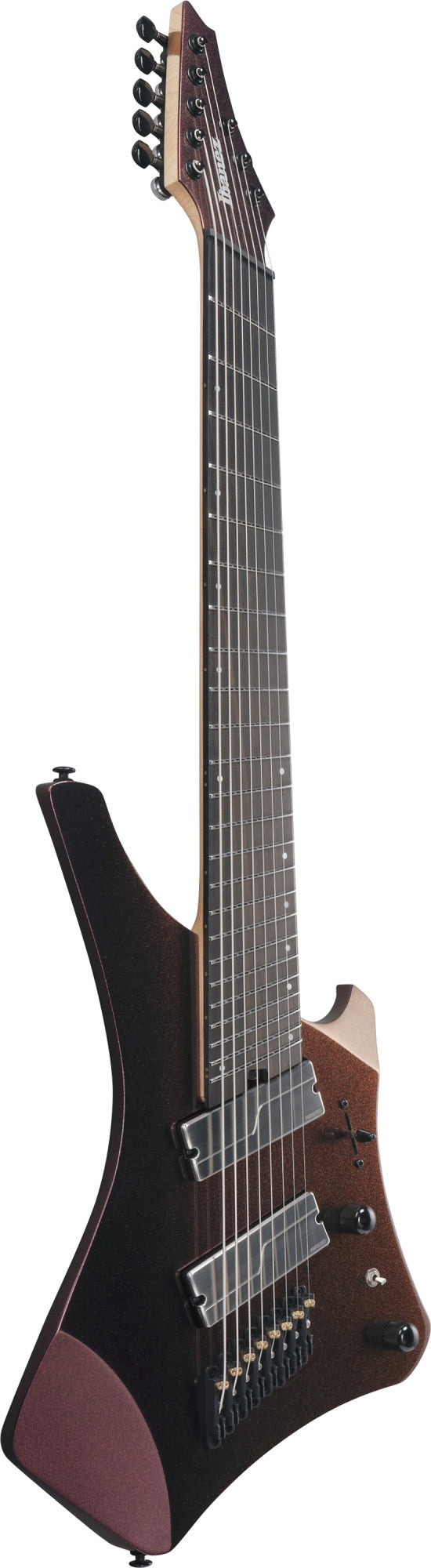 IBANEZ Alpha Electric Guitar 8-String Multi Scale - Coral Mirage + Gig Bag