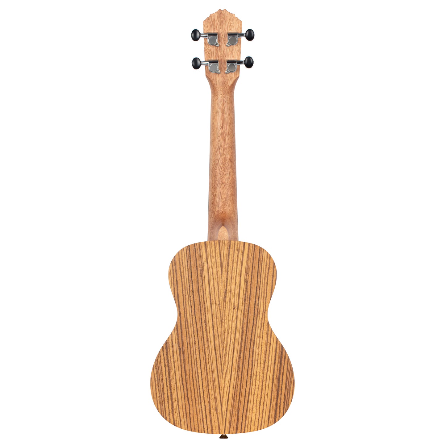 ORTEGA Timber Series Concert Ukulele 4 String Lefty - Zebrawood Natural + Bag
