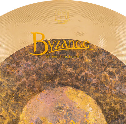 MEINL Cymbals Byzance Dual Hihat - 15"