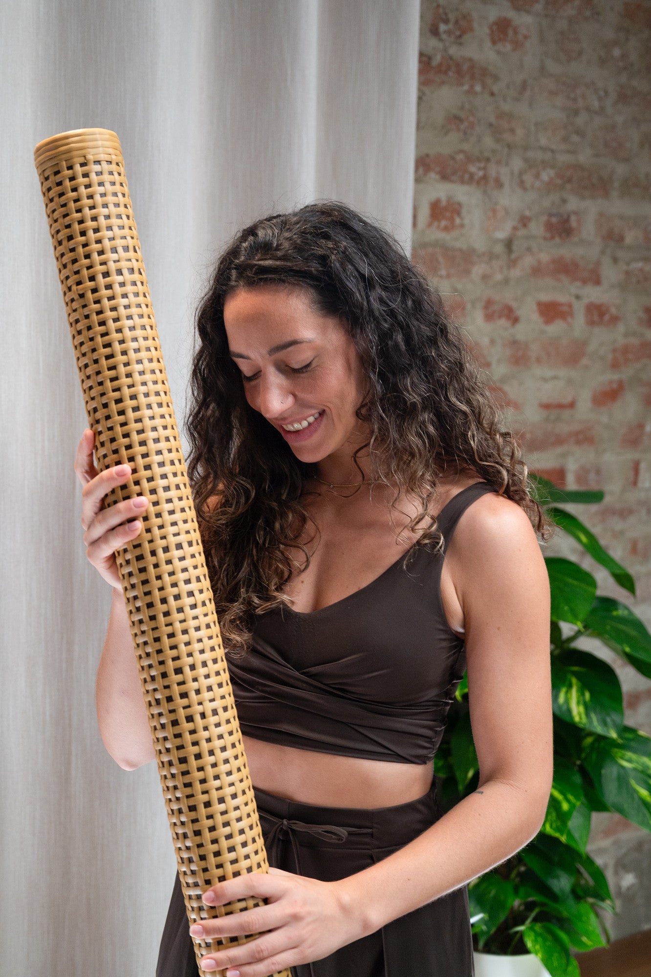 MEINL Sonic Energy Synthetic Rattan Rainstick, Groß