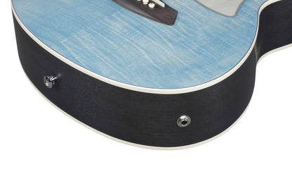IBANEZ Talman Acoustic Guitar 6-String - Open Pore Denim Blue