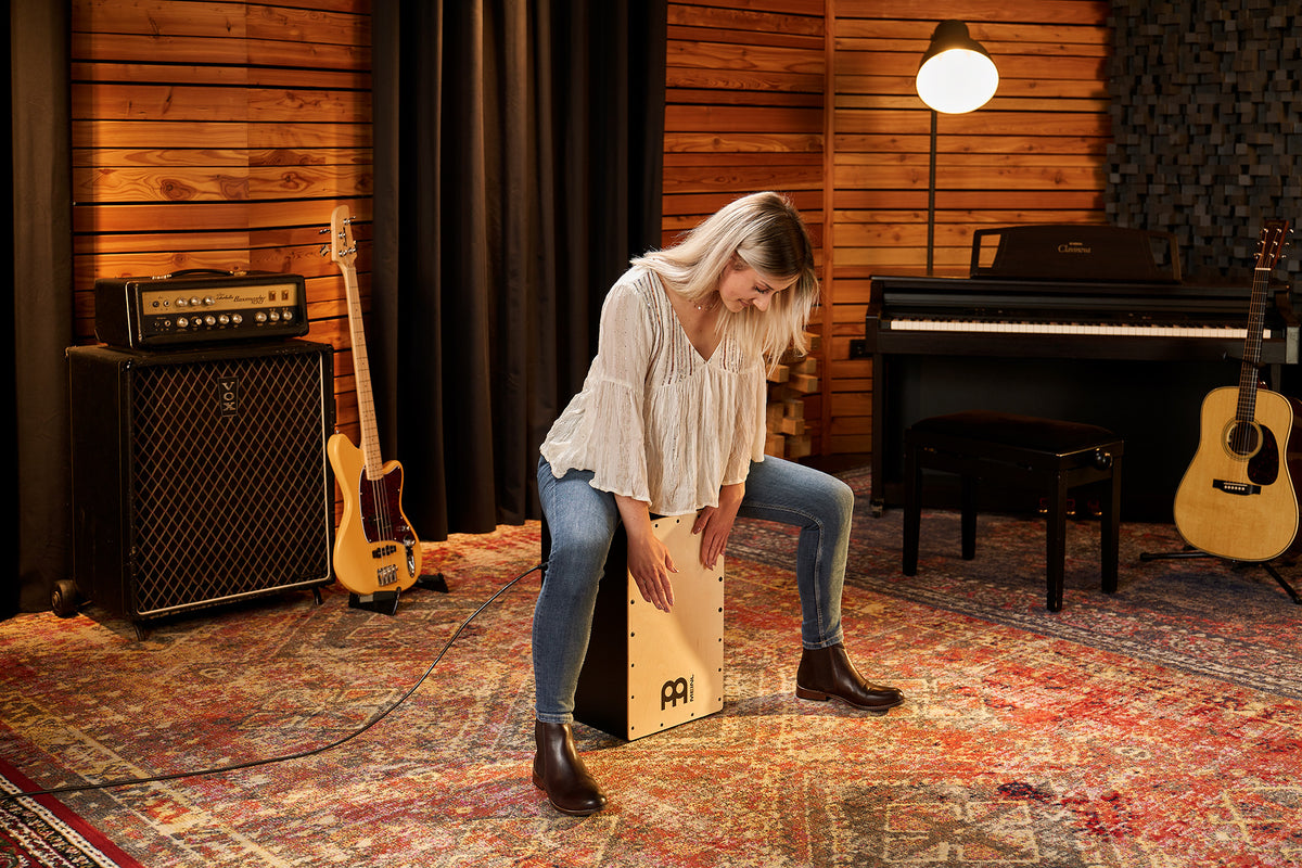 MEINL Percussion Snarecraft Series Pickup Cajon - Baltic Birch