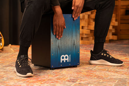 MEINL Percussion Headliner® Series Snare Cajon - Pacific Blue Fade