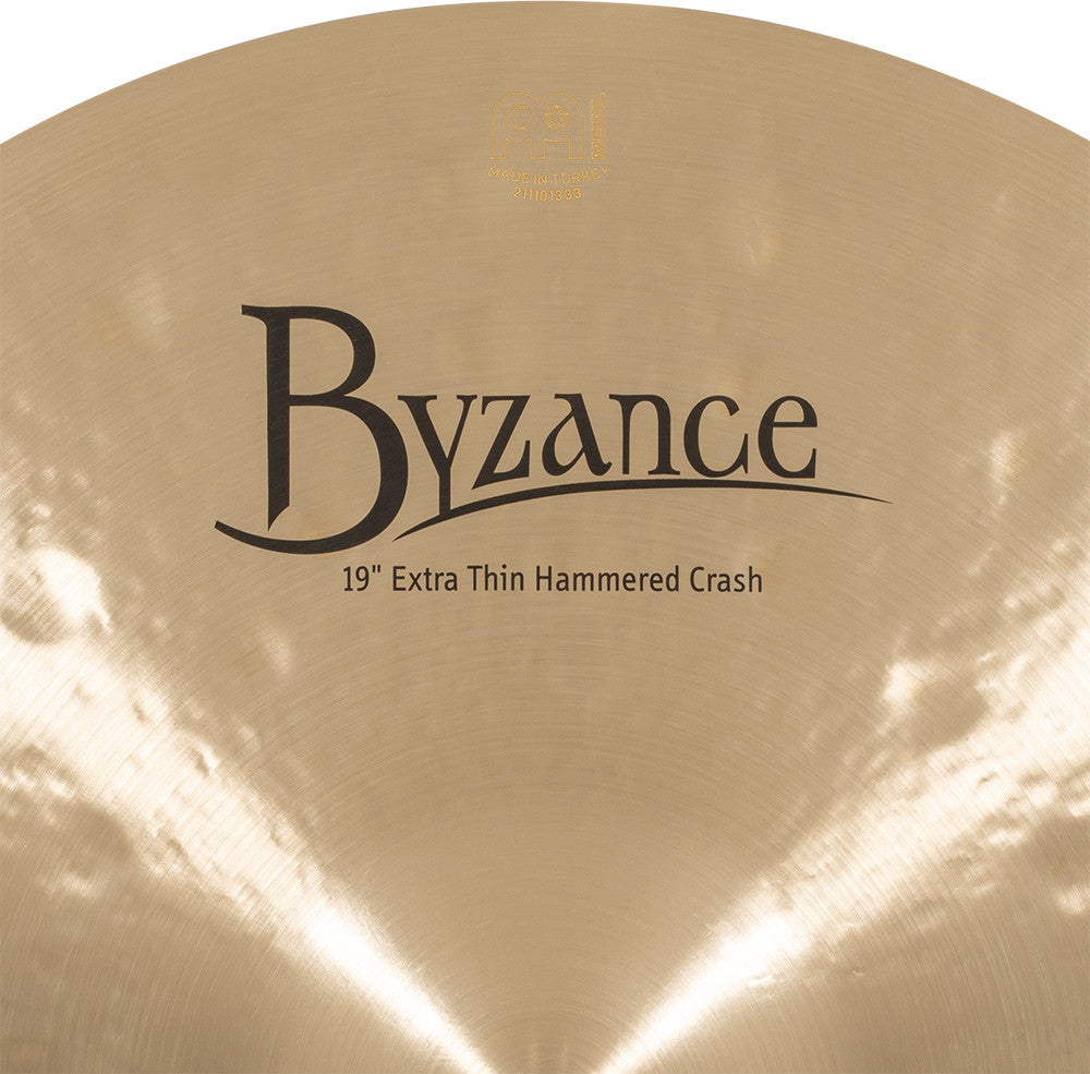 MEINL Cymbals Byzance Traditional Extra Thin Hammered Crash - 19"