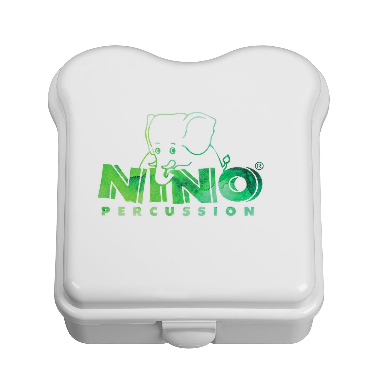 NINO Percussion Sandwichbox white - Click Closure - 0,6 L - BPA-free
