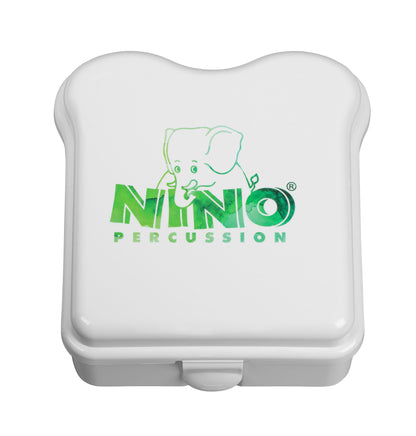NINO Percussion Sandwichbox white - Click Closure - 0,6 L - BPA-free