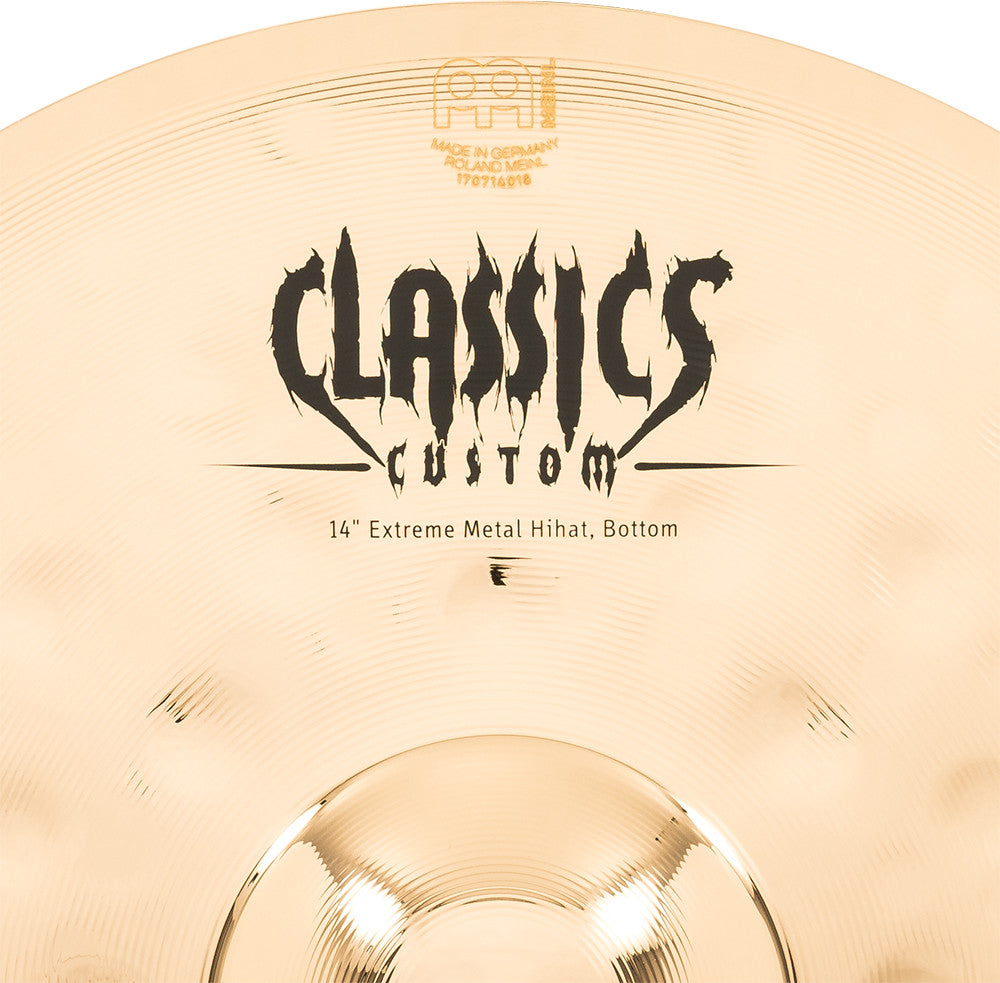 MEINL Cymbals Classics Custom Extreme Metal Hihat - 14"