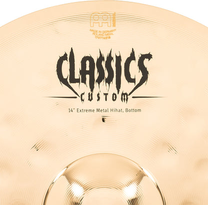 MEINL Cymbals Classics Custom Extreme Metal Hihat - 14"