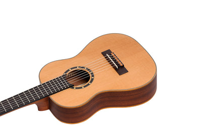 ORTEGA Family Series 1/4 Konzertgitarre 6 String Lefty - Zeder / Mahagoni Natur + Bag