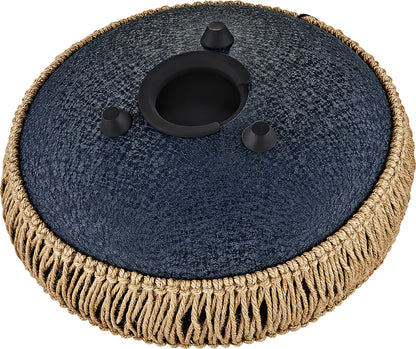 MEINL Sonic Energy Medium Octave Steel Tongue Drum 10" - C Minor/8 Notes/432 Hz - Navy Blue
