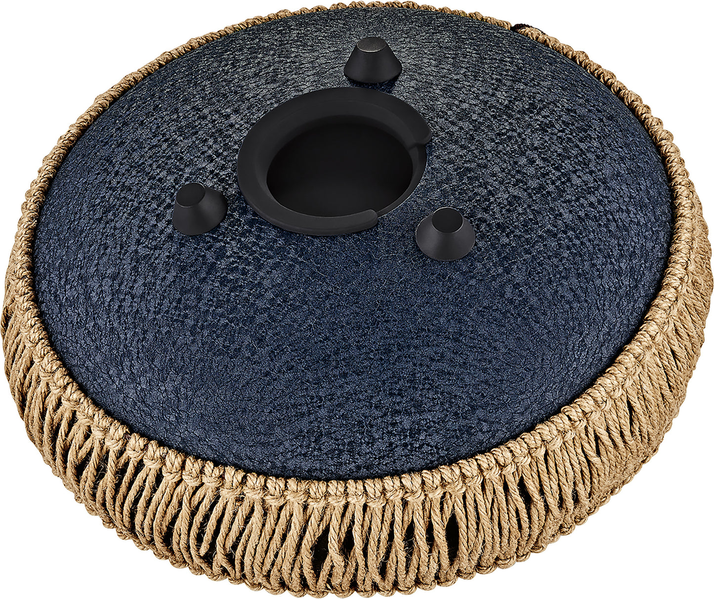 MEINL Sonic Energy Medium Octave Steel Tongue Drum 10" - C Minor/8 Notes/432 Hz - Navy Blue