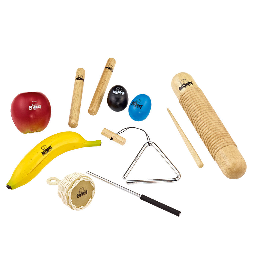 NINO Percussion Rhythmussortiment - 7 teilig