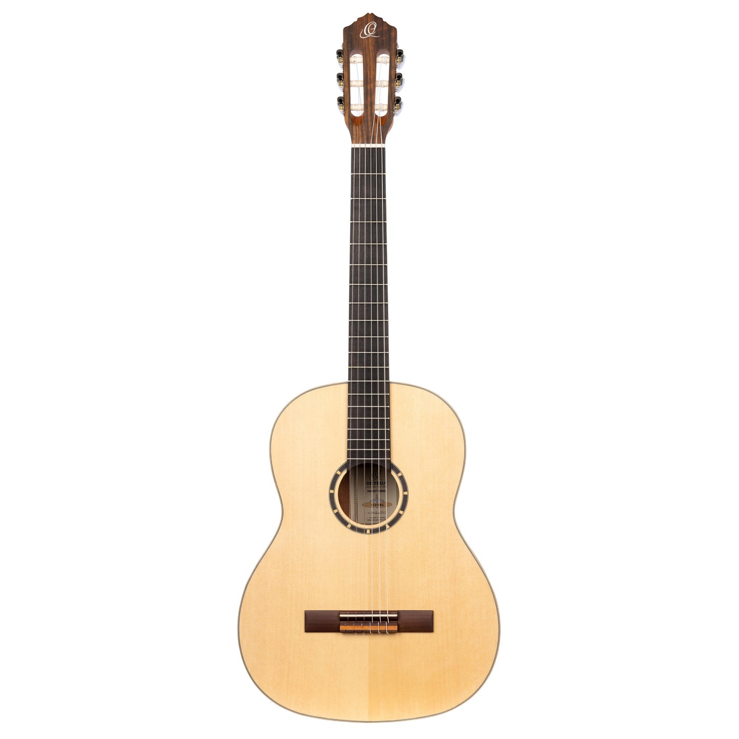 ORTEGA Family Series 4/4 Slim Neck Konzertgitarre 6 String Lefty - Mahagoni Natur + Bag
