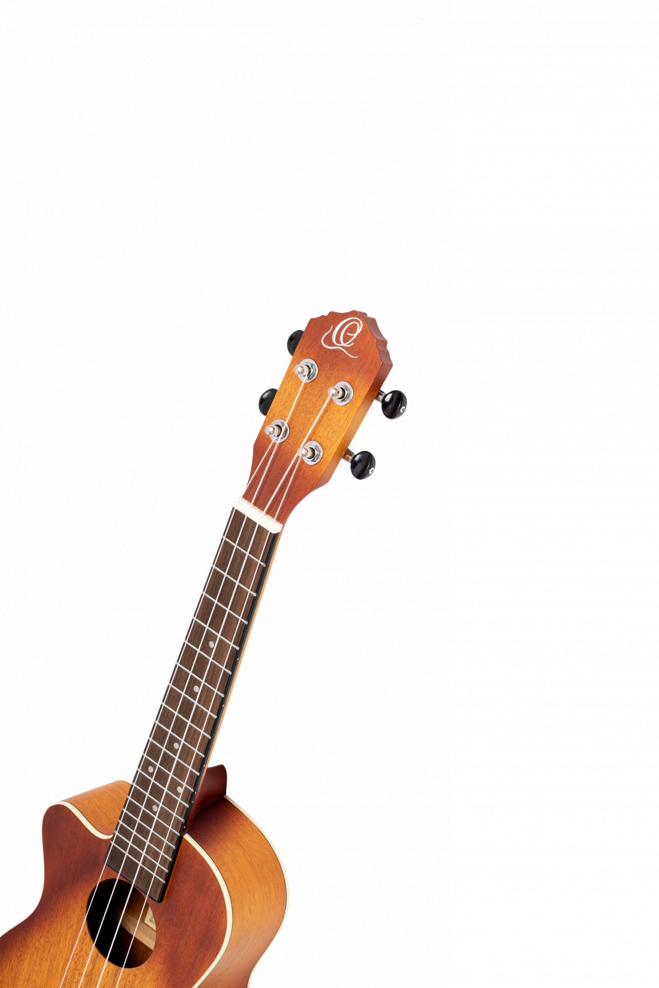 ORTEGA Earth Serie Konzert Preamp Ukulele 4 String Lefty - Sunburst