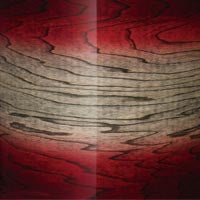TAMA STAR Walnut Rack Tom 12" x 8" - Garnet Japanese Sen Burst/Chrom HW