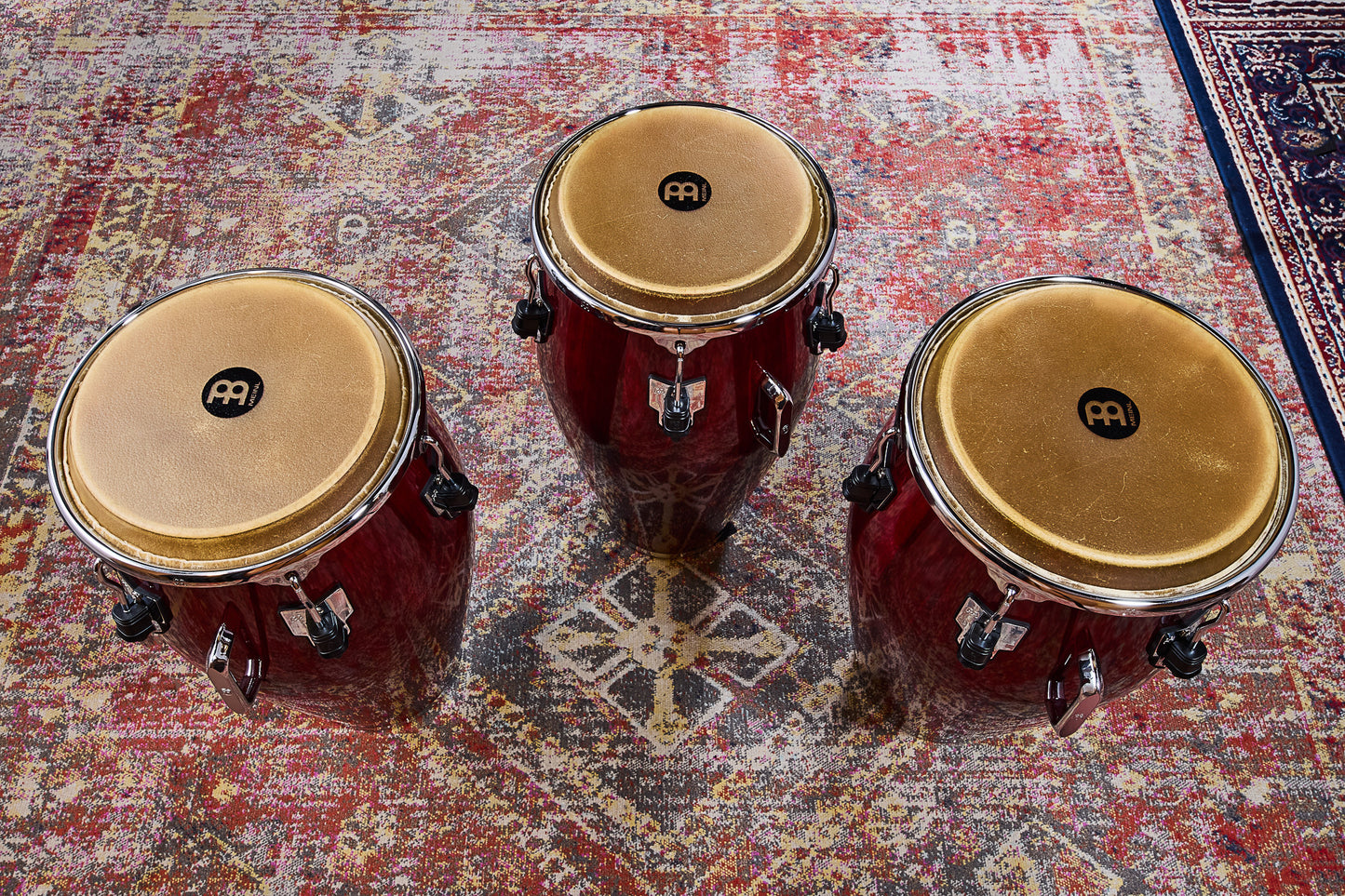 MEINL Percussion Marathon Exclusive Series Quinto 11" - Wine Red/Chrom HW
