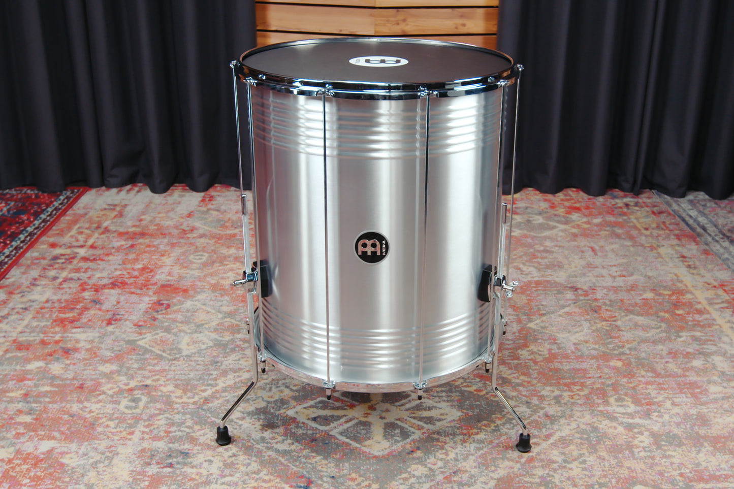 MEINL Percussion Traditional Standalone Aluminum Series Surdo Drum - 22" x 24"