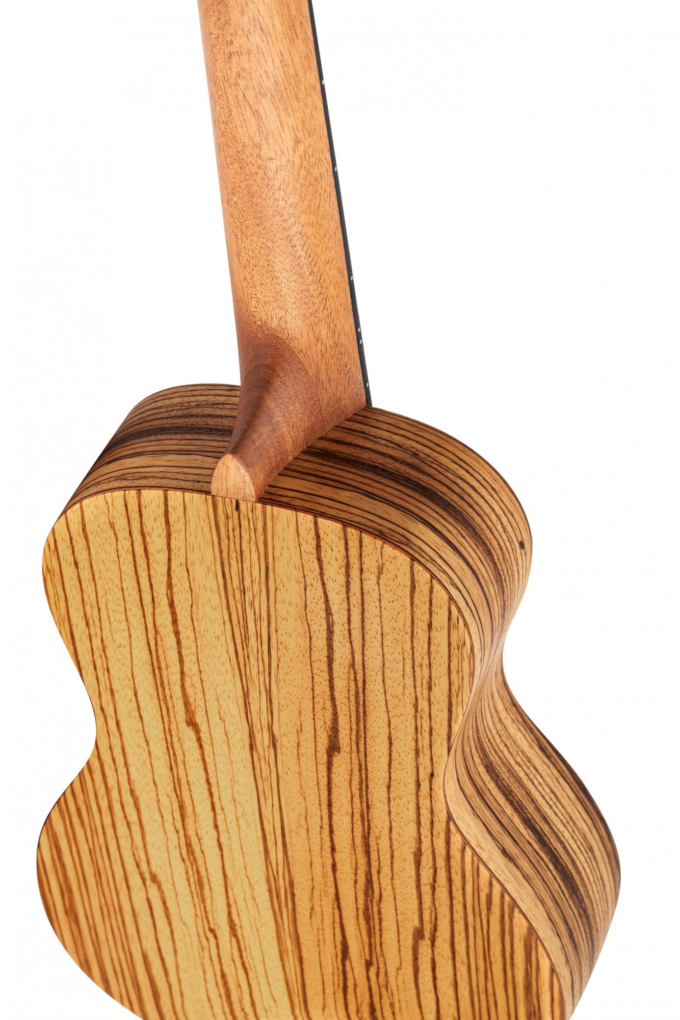 ORTEGA Timber Series Concert Ukulele 4 String - Zebrawood Natural + Bag