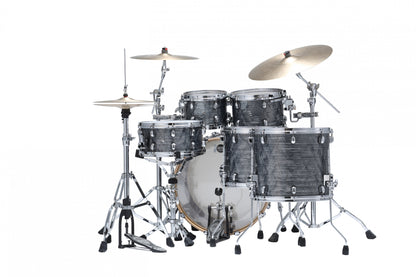 TAMA Starclassic Walnut/Birch Duracover Wrap Shell Kit 5 teilig - Charcoal Onyx/Chrom HW