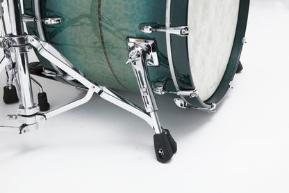 TAMA STAR Maple Factory Vault Shell Kit 5 pcs. - Cerulean Bird's Eye Maple/Chrome HW