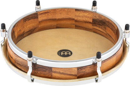 MEINL Percussion Pandero de Plena 12" Punteador, Chrome Hardware