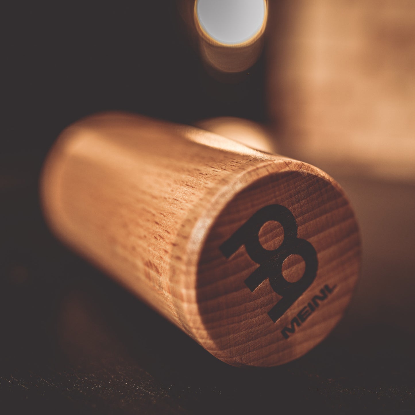 MEINL Percussion Round Wood Shaker - Medium