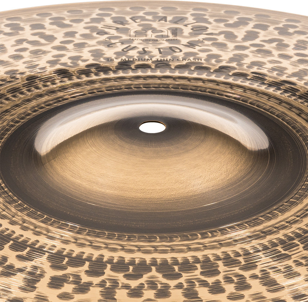 MEINL Cymbals Pure Alloy Custom Medium Thin Crash - 18"
