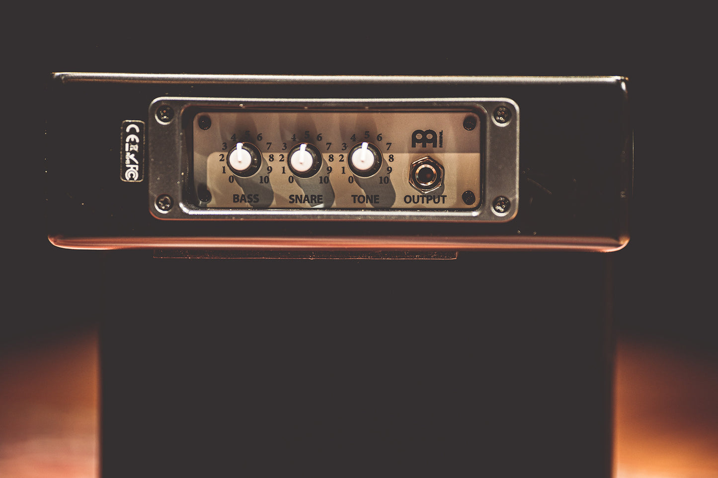MEINL Percussion Pickup Turbo Slaptop Cajon - Walnut