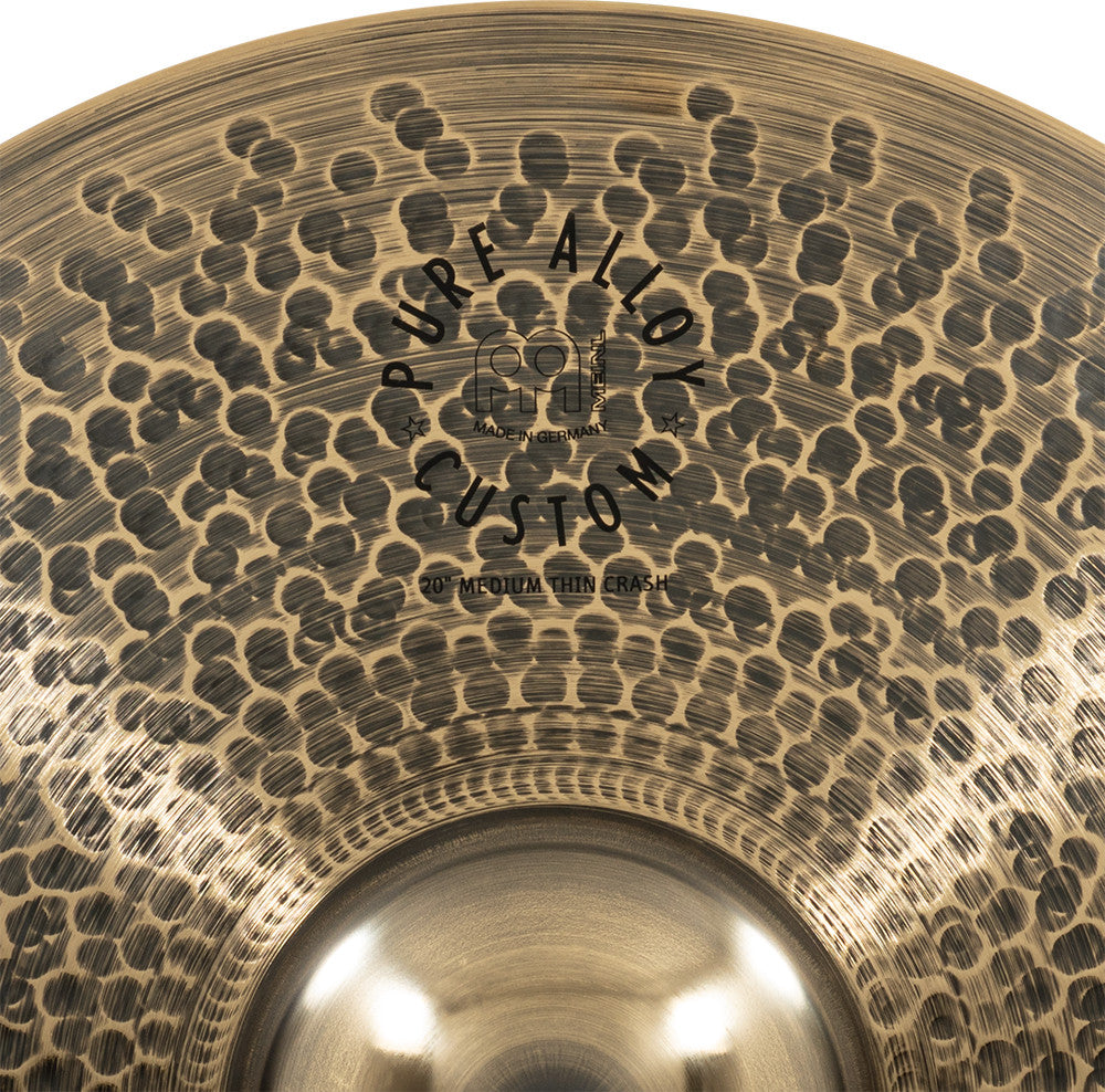 MEINL Cymbals Pure Alloy Custom Medium Thin Crash - 20"