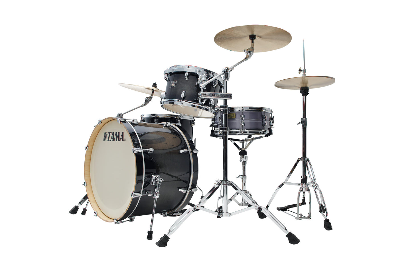 TAMA Superstar Classic Shell Kit 3 teilig - Transparent Black Burst/Chrom HW