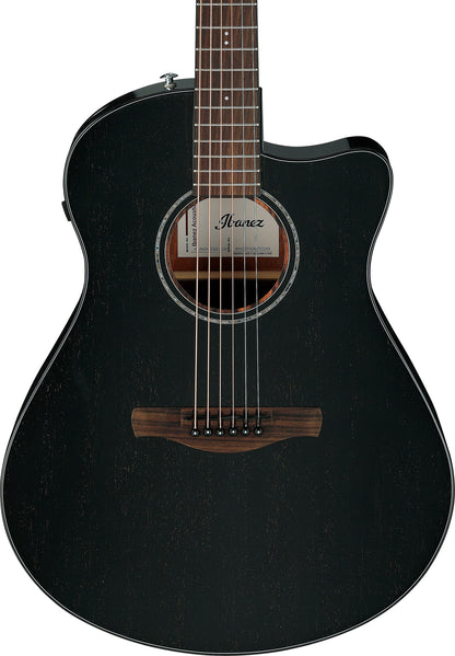 IBANEZ Advanced Acoustic AAM Akustikgitarre 6-String - Rustic Black High Gloss