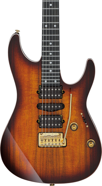 IBANEZ Premium AZ Electric Guitar 6-String - Dragon Eye Burst + Gig Bag